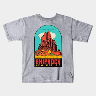 Shiprock New Mexico Kids T-Shirt